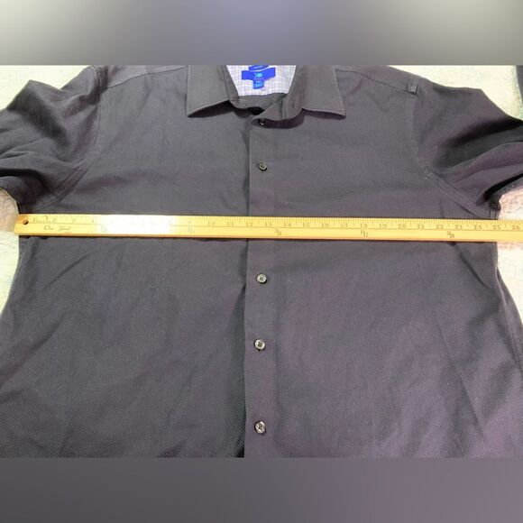 EGARA Men’s Long Sleeve Button Down Non-Iron 100% Cotton Shirt Size XXL #520 - Picture 6 of 8